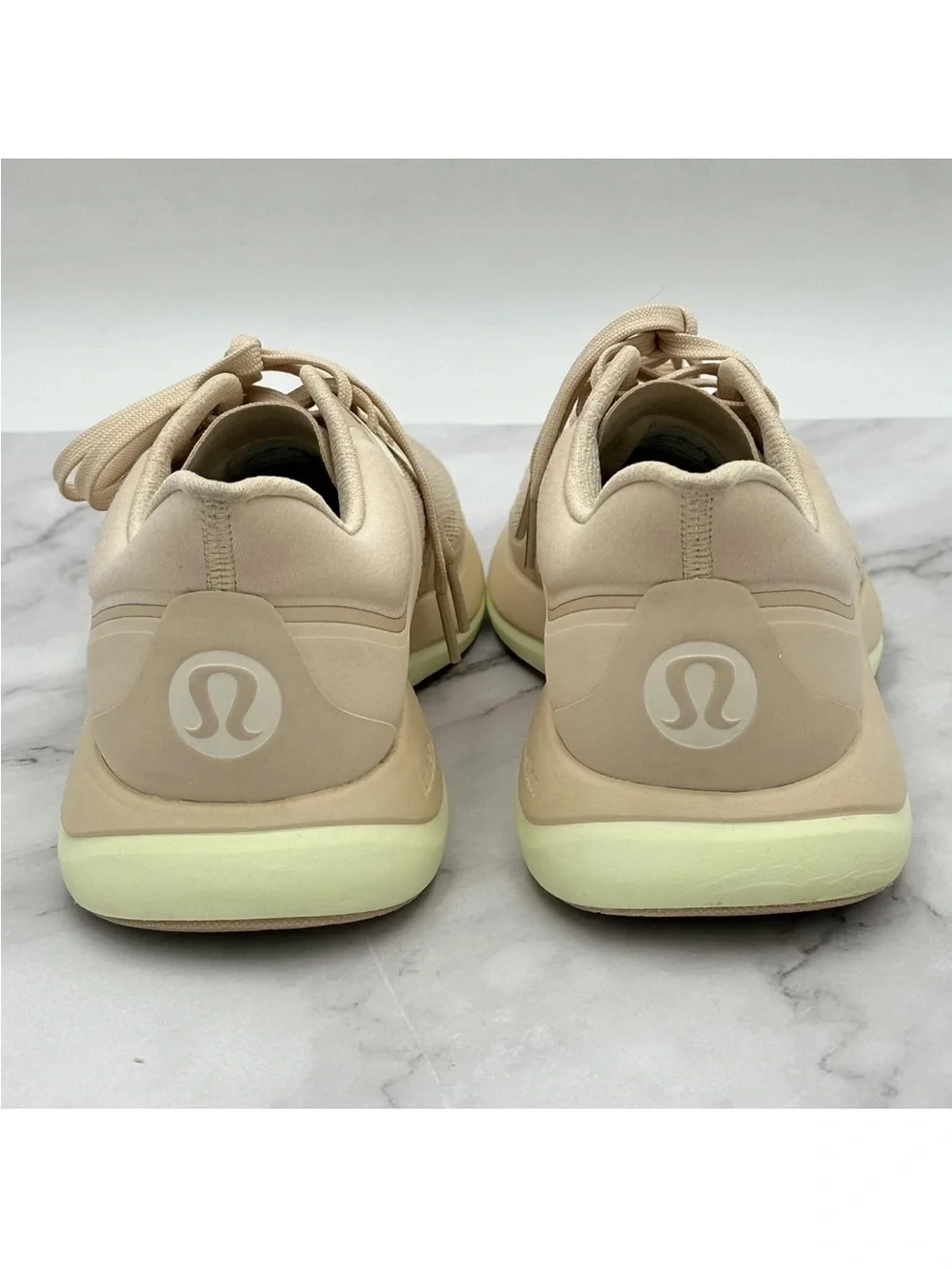 Lululemon Shoes Womens Size 10 Pinkish Beige Mesh Running Comfort Sneakers